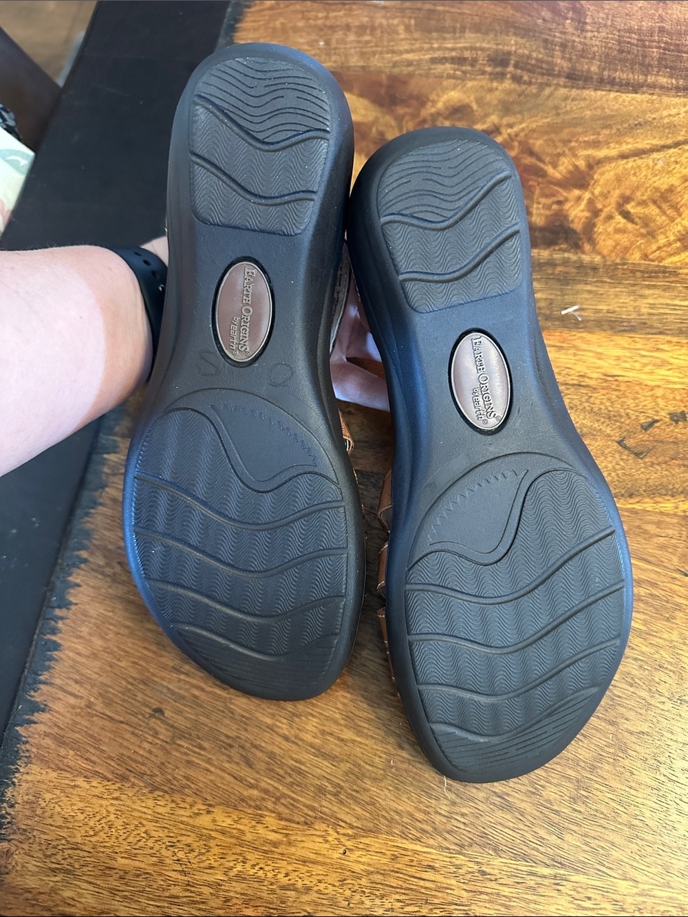 Earth Origins leather sandals size 9.5 EUC - Picture 5 of 6